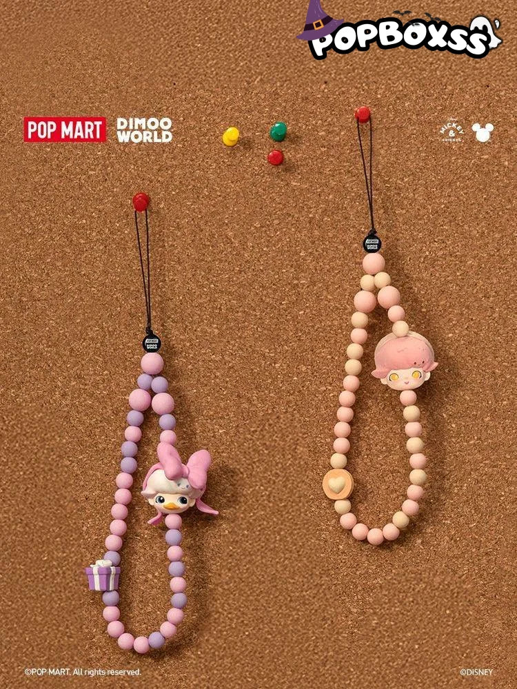 DIMOO WORLD × DSN Series - Mobile Phone Lanyard. Blind Box - POP BOX