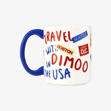 DIMOO'S HOLIDAY IN THE USA SERIES - Mug - POP BOX