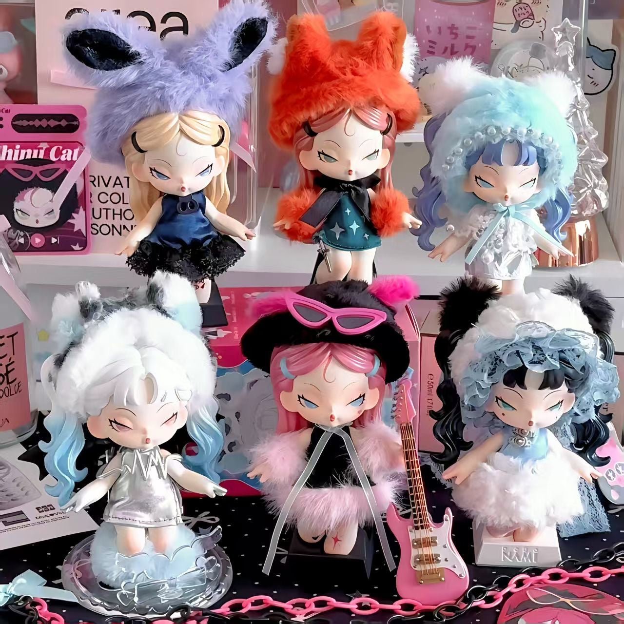 DODO NAMI Midnight Disco Series Pendant Figures, Blind Box - POP BOX