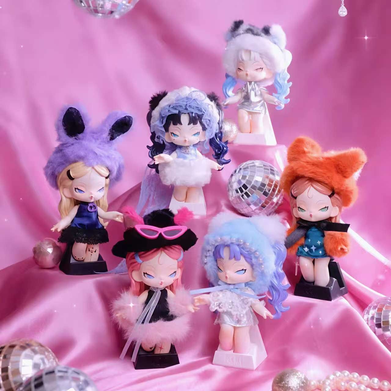 DODO NAMI Midnight Disco Series Pendant Figures, Blind Box - POP BOX
