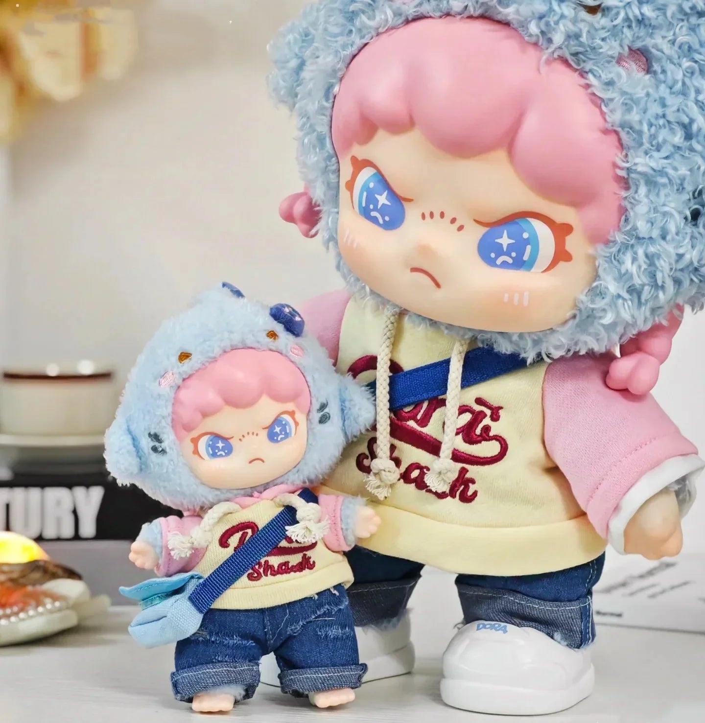 Dora Sharky Lala Girl Vinyl Plush Doll & Pendant - POP BOX