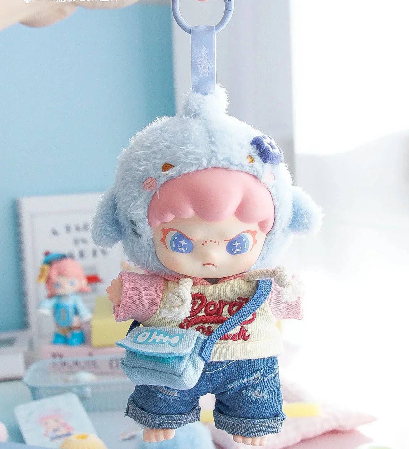 Dora Sharky Lala Girl Vinyl Plush Doll & Pendant - POP BOX