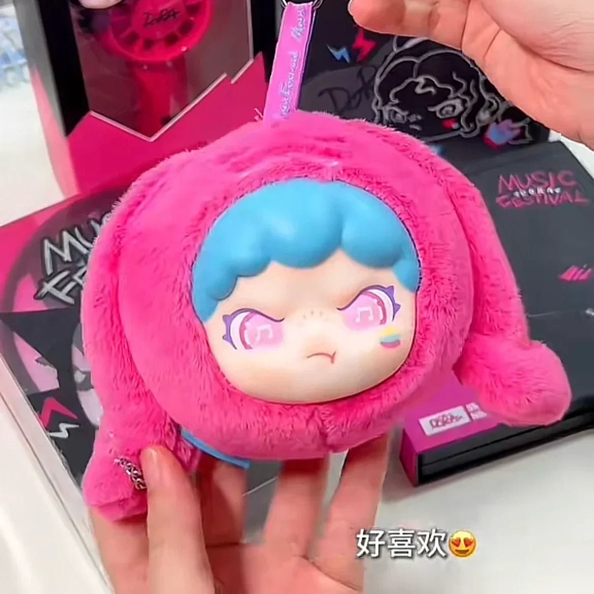 DORA Unrestrained Love Series Plush Pendant Dolls. Blind Box - POP BOX