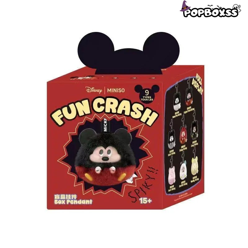 DSN - Mickey Fun Crash Series Vinly Plush Pendant Dolls. Blind Box - POP BOX