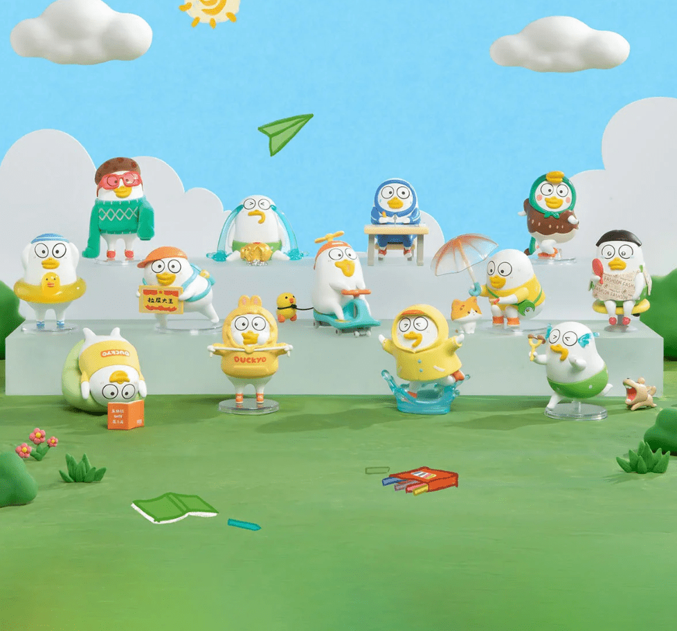 Duckyo Never Grows Up Series Figures, Blind Box - POP BOX