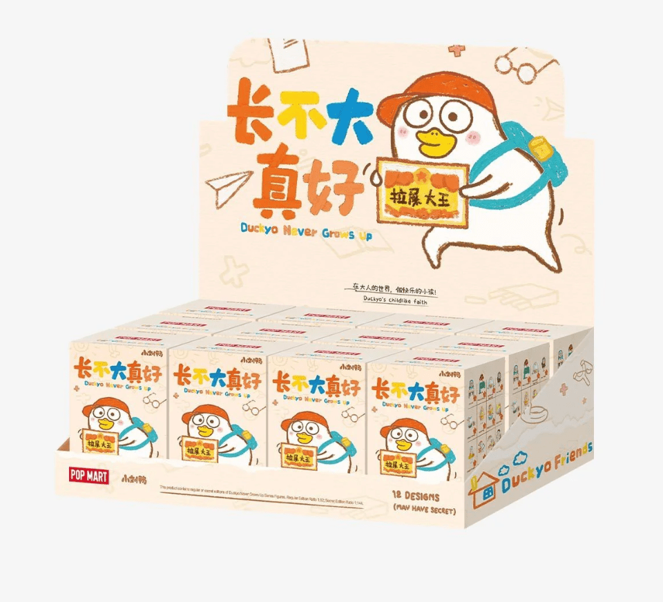 Duckyo Never Grows Up Series Figures, Blind Box - POP BOX