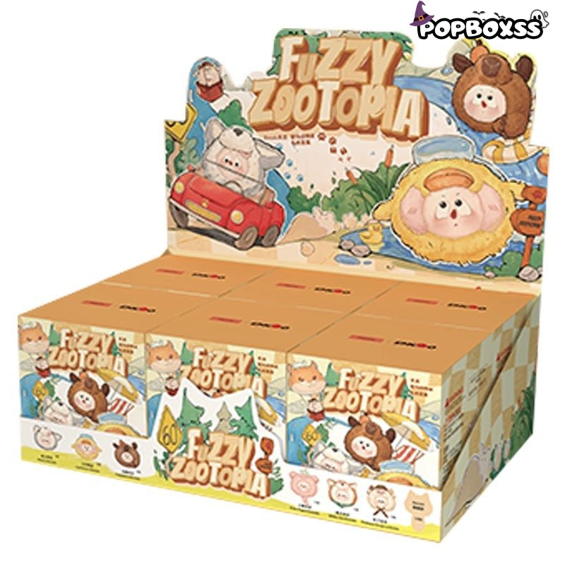 Emodo - Fuzzy Zootopia Series Plush Dolls, Blind Box - POP BOX