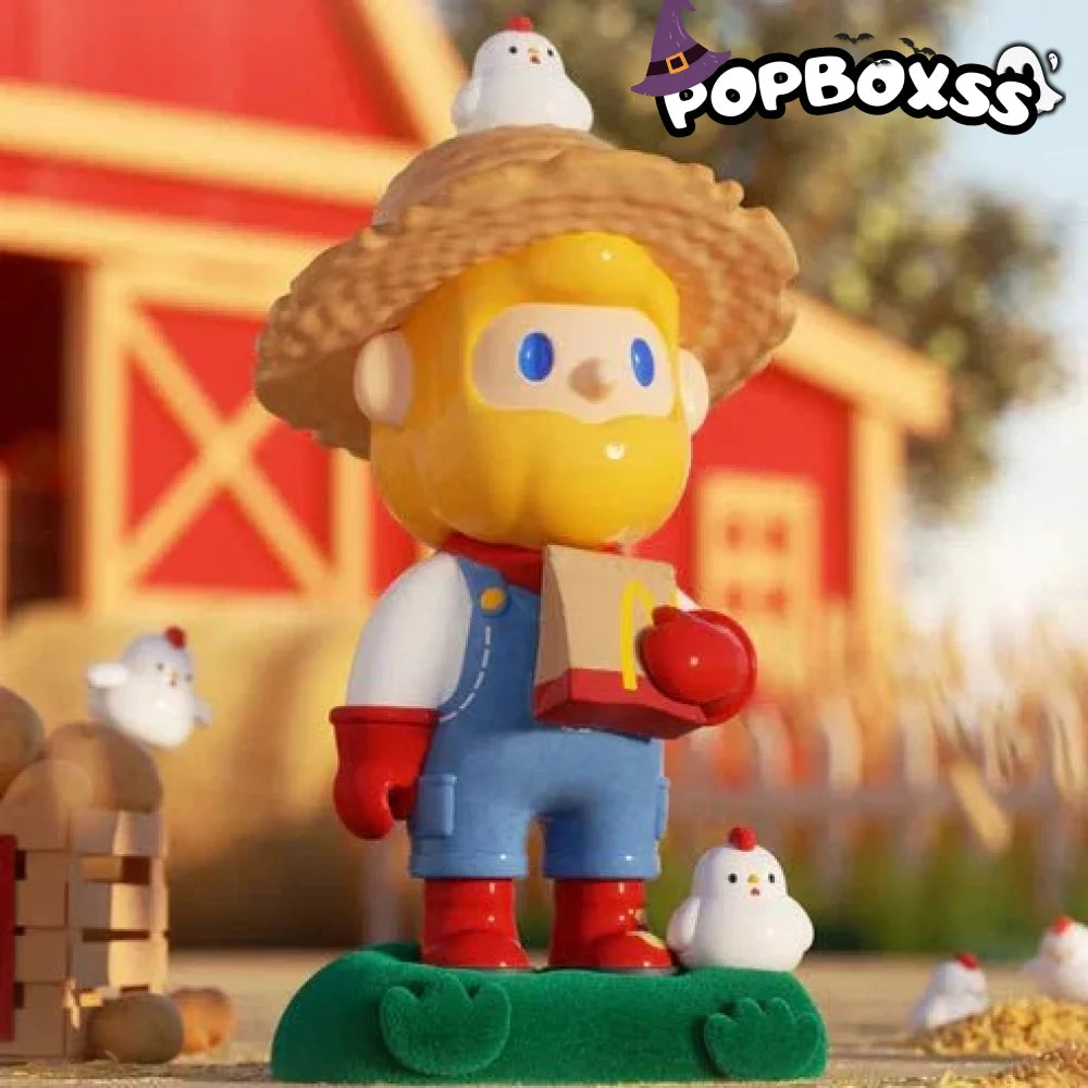 FARMER BOB McDonald's Farm Series PVC Figures - POP BOX