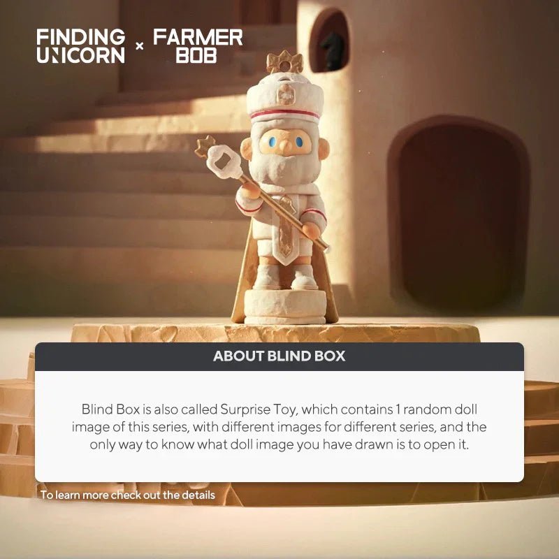 FINDING UNICORN FARMER BOB FEELING YOU SERIES BLIND BOX - POP BOX