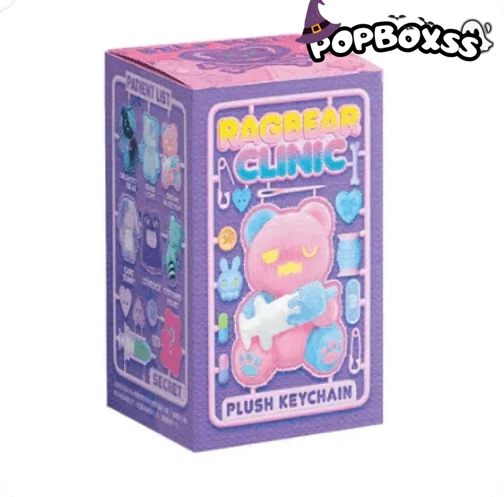 FINDING UNICORN ShinWoo Ragbear Clinic Series Plush Blind Box - POP BOX
