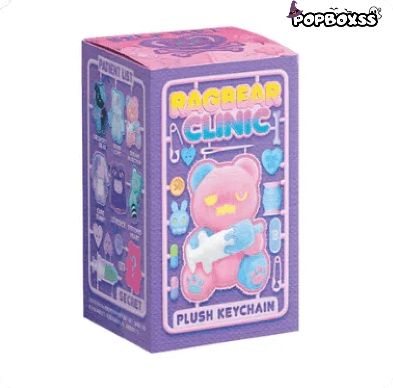 FINDING UNICORN ShinWoo Ragbear Clinic Series Plush Blind Box - POP BOX