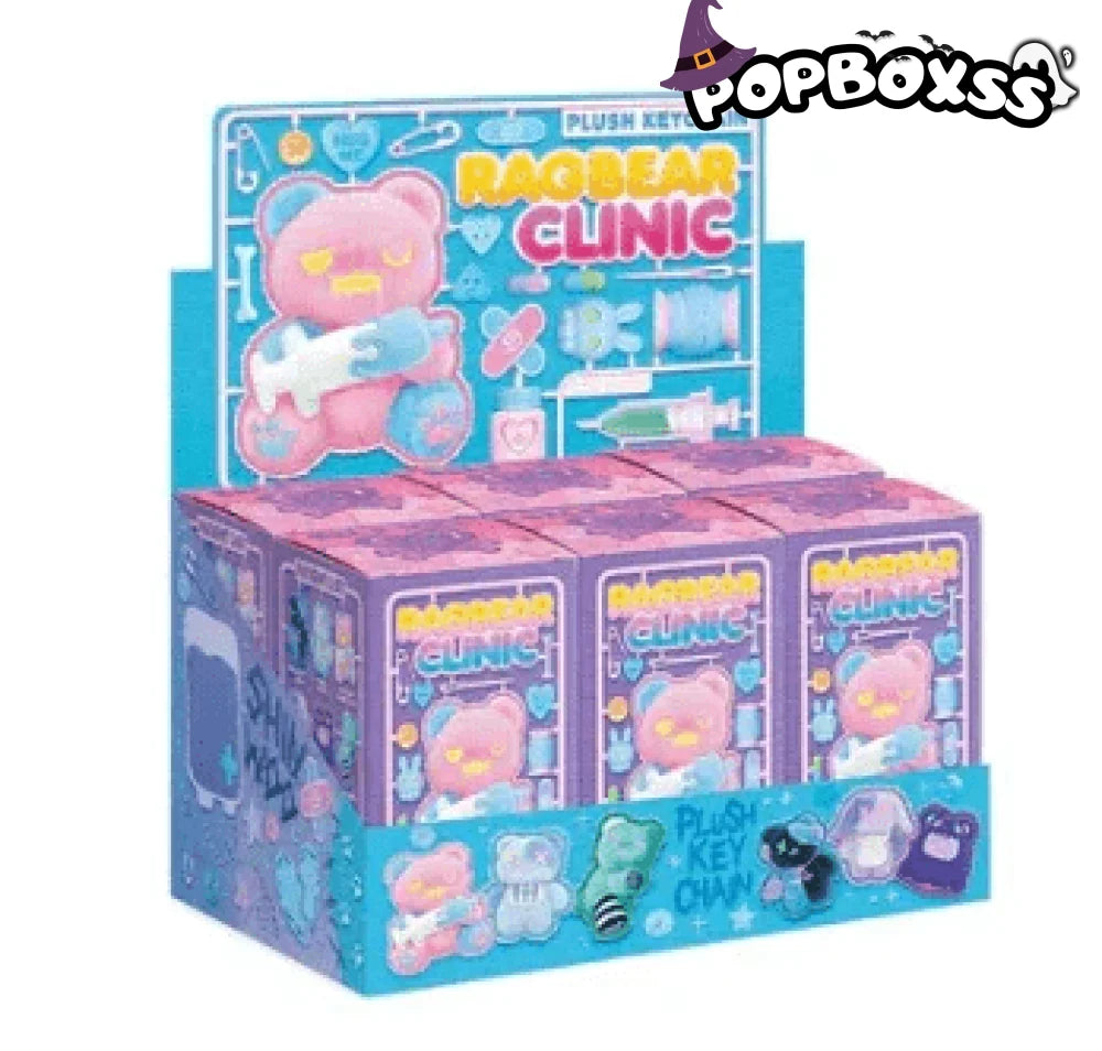 FINDING UNICORN ShinWoo Ragbear Clinic Series Plush Blind Box - POP BOX