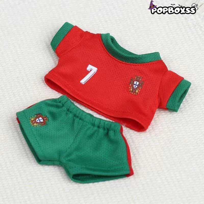First. second and third generation labubu baby clothes football jersey(No Dolls) - POP BOX