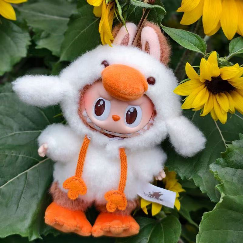 Forest Fairy Tale Labubu DUCK Vinyl Plush Doll 1 BOX Labubu Series