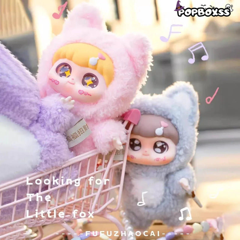 FuFu Zhao Cai Fox Series Plush Dolls. Blind Box - POP BOX