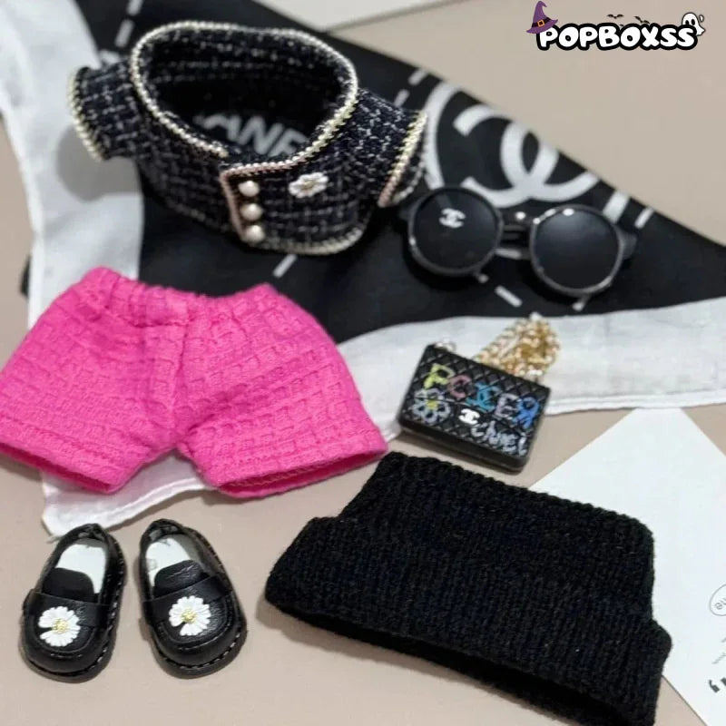 G - Dragon's same style labubu doll clothes(No doll) - POP BOX
