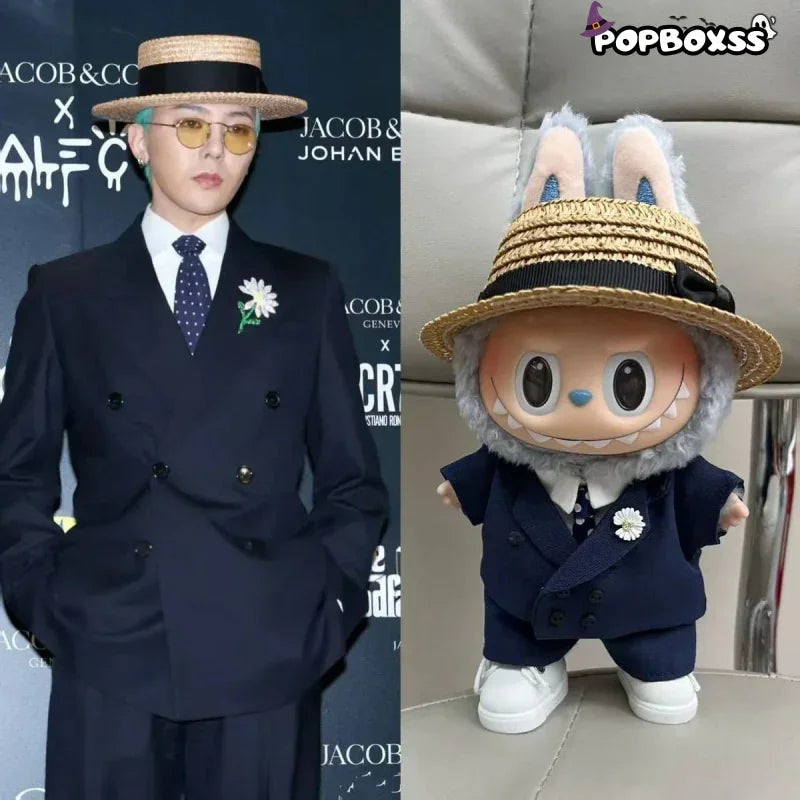 G - Dragon's same style labubu doll clothes(No doll) - POP BOX