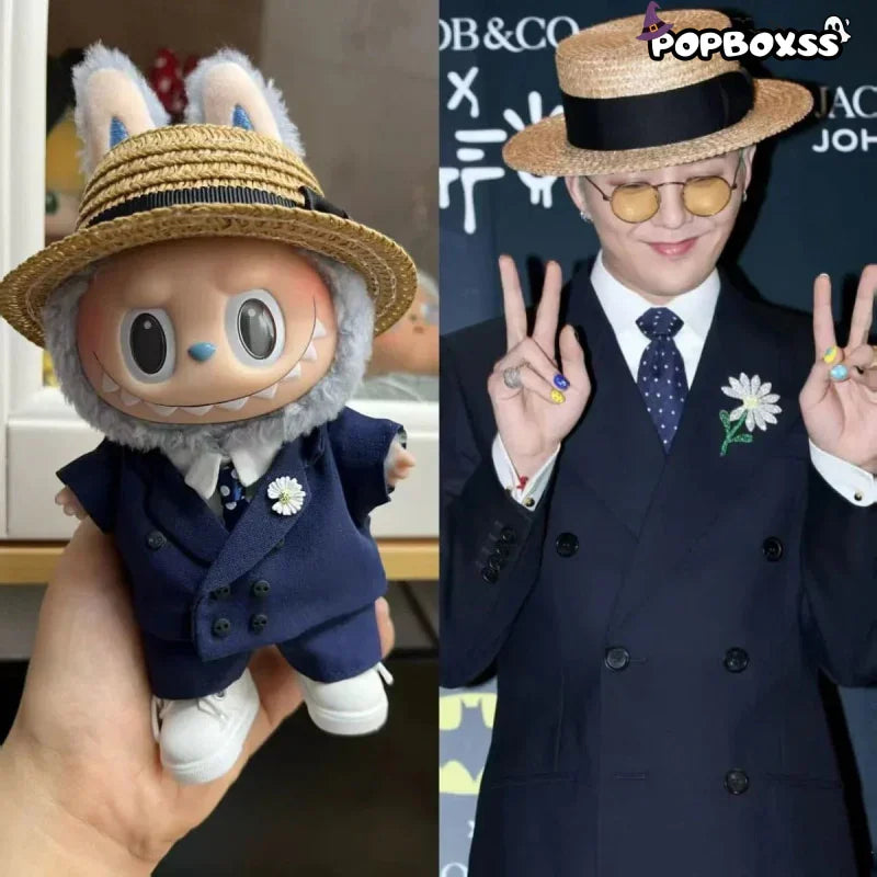 G - Dragon's same style labubu doll clothes(No doll) - POP BOX