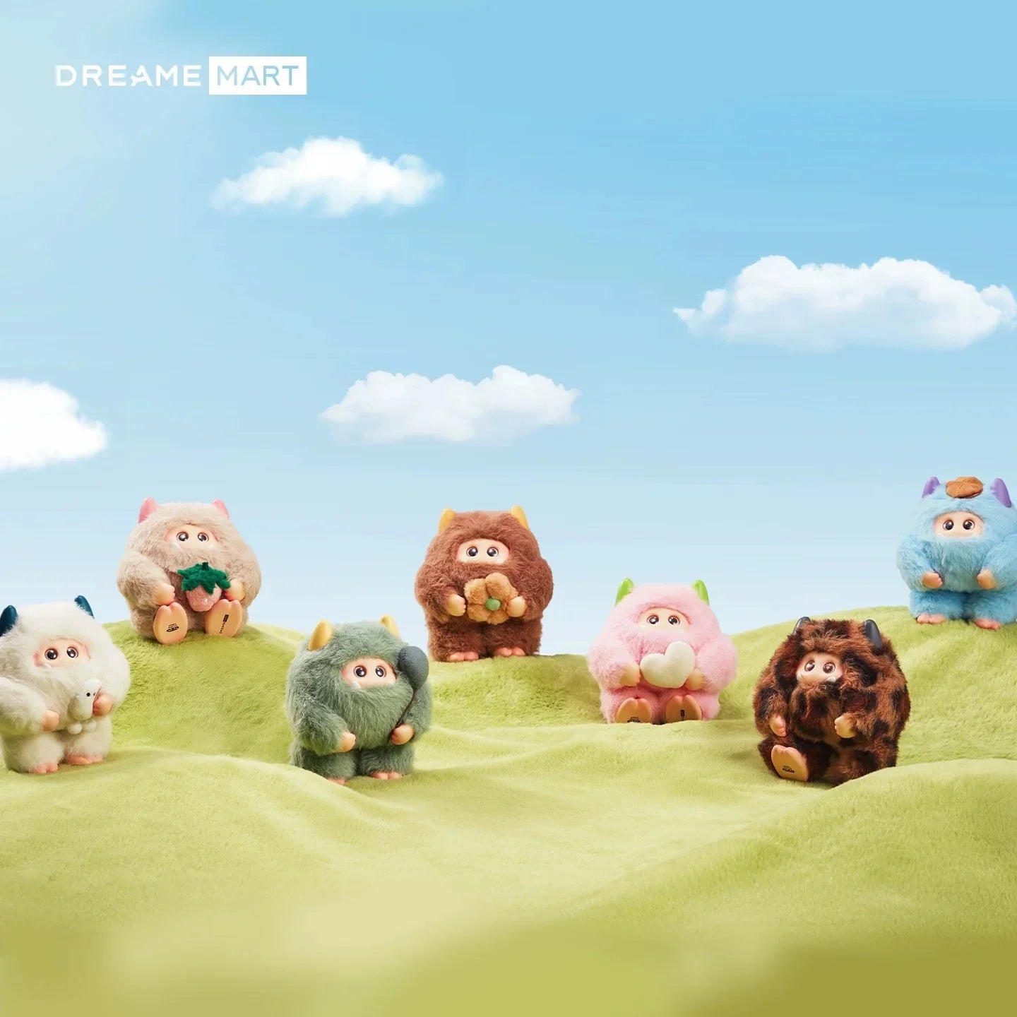 GIEGLE Monster Marshmallow Dream Series Vinyl Plush Blind Box - POP BOX