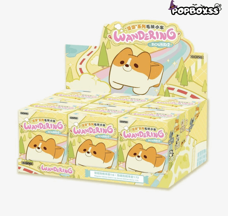 GONG Original Roaming Series Plush Toy Car Round2 Blind Box - POP BOX