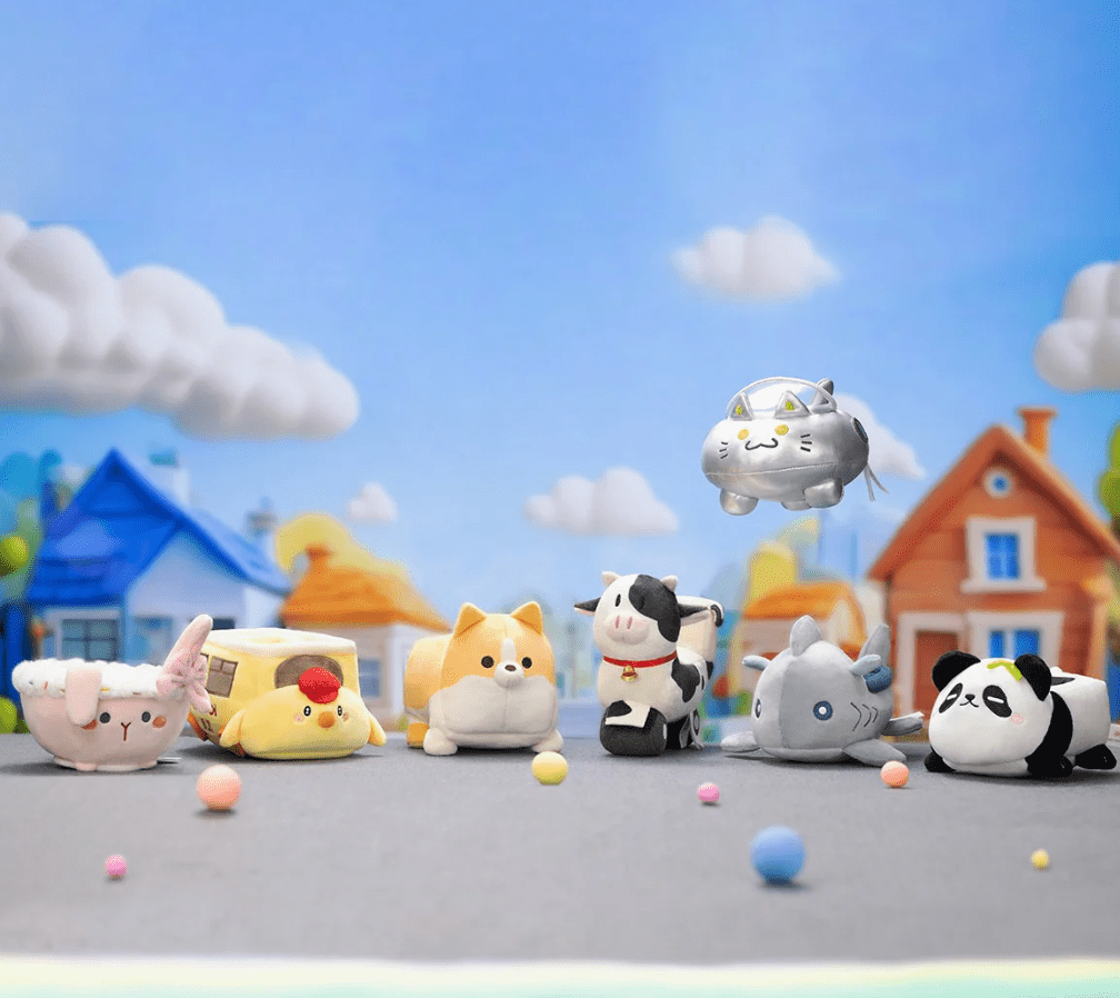 GONG Original Roaming Series Plush Toy Car Round2 Blind Box - POP BOX