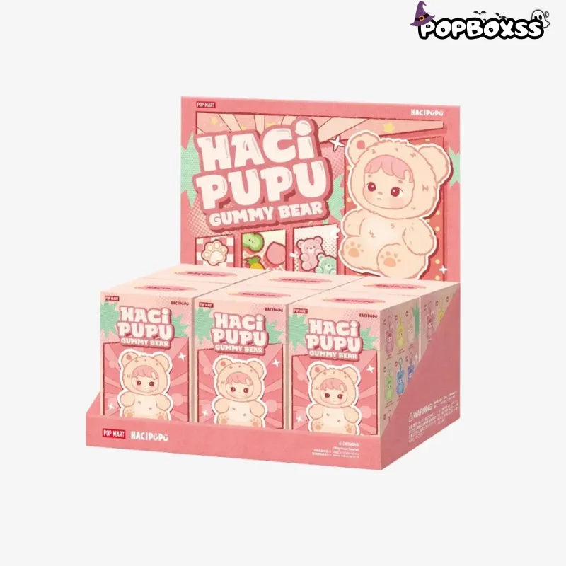 HACIPUPU Gummy Bear Series - Vinyl Plush Pendant Blind Box - POP BOX