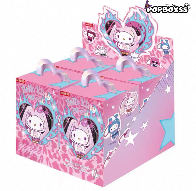 HELL0 KITTY Pop Star Series Plush Pendant, Blind Box - POP BOX