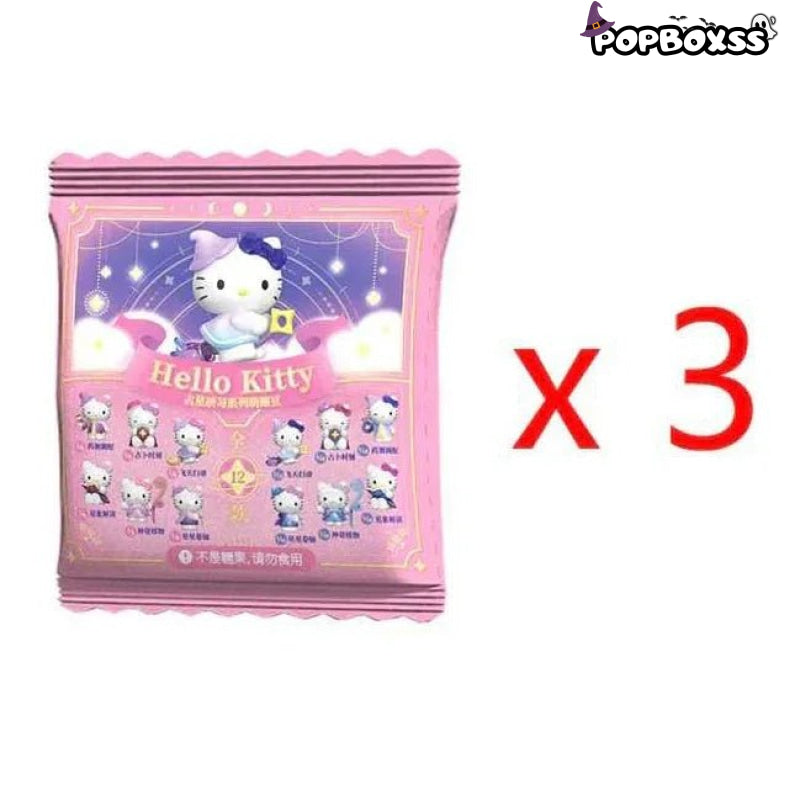 Hello - Kitty Astrology Study Series Mini Beans Figures. Blind Bag - POP BOX