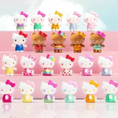 Hello - Kitty Summer Rainbow Candy Series Mini Beans Figures. Blind Bag - POP BOX