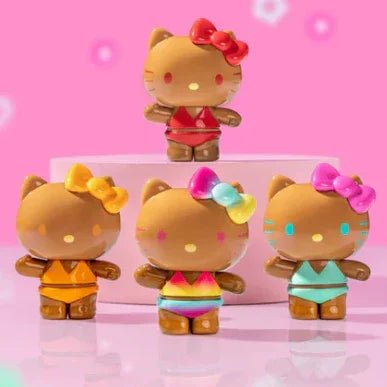Hello - Kitty Summer Rainbow Candy Series Mini Beans Figures. Blind Bag - POP BOX