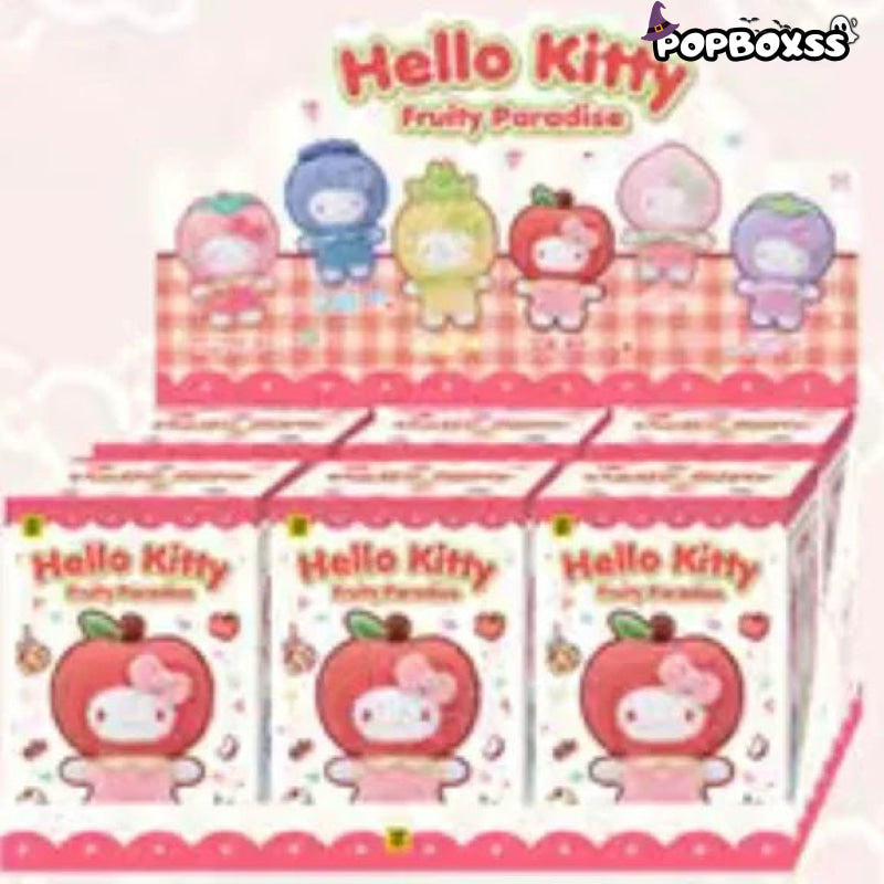 HELLO KlTTY Fruity Paradise Series Plush Dolls. Blind Box - POP BOX