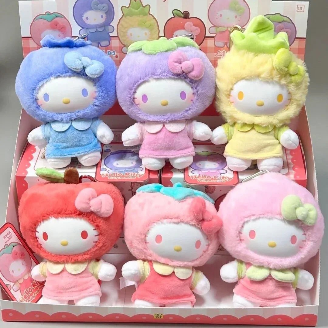 HELLO KlTTY Fruity Paradise Series Plush Dolls. Blind Box - POP BOX
