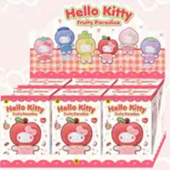 HELLO KlTTY Fruity Paradise Series Plush Dolls. Blind Box - POP BOX