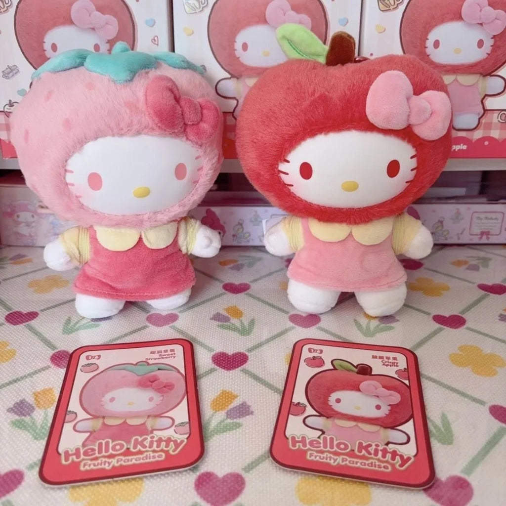 HELLO KlTTY Fruity Paradise Series Plush Dolls. Blind Box - POP BOX