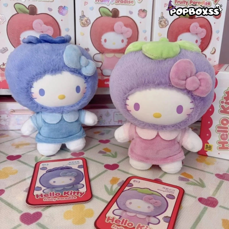HELLO KlTTY Fruity Paradise Series Plush Dolls. Blind Box - POP BOX