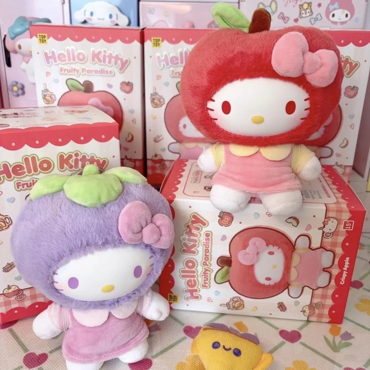 HELLO KlTTY Fruity Paradise Series Plush Dolls. Blind Box - POP BOX