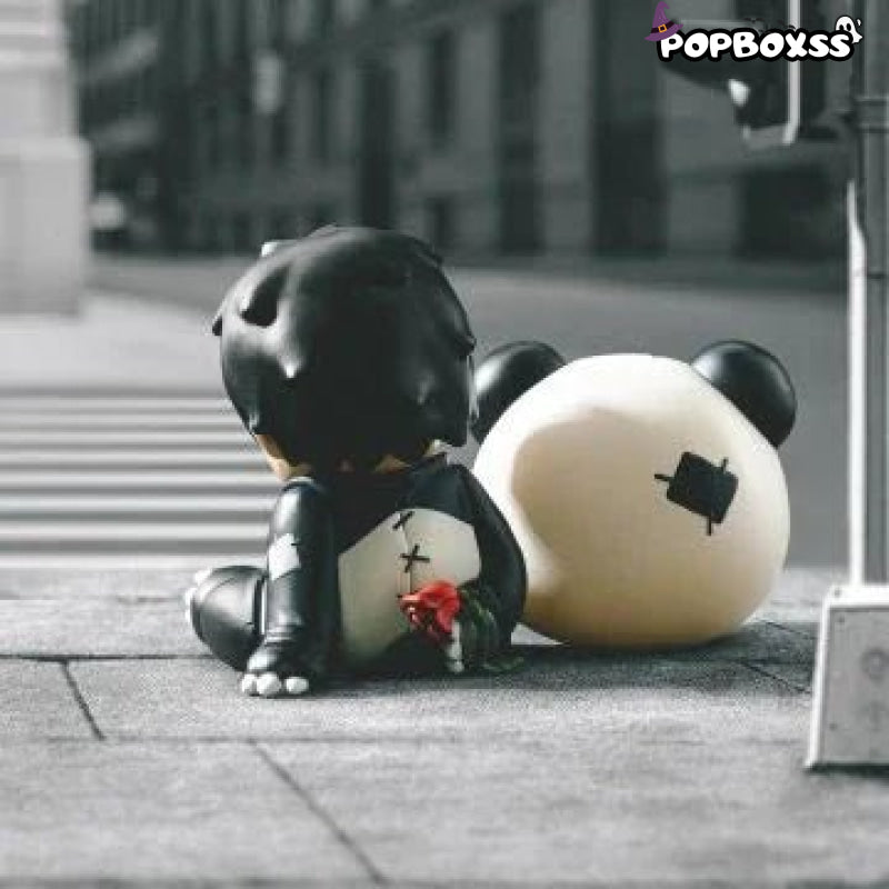 Hirono Doll Panda Figure - POP BOX