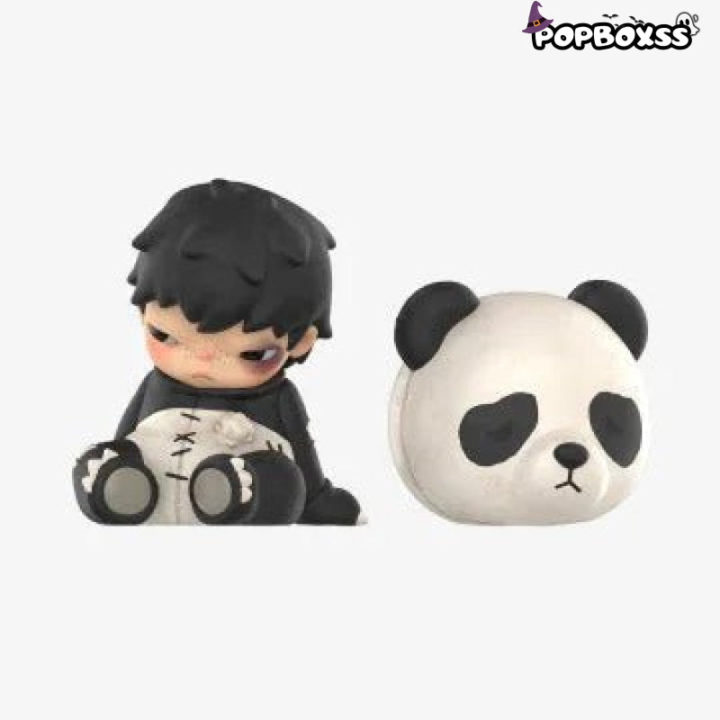 Hirono Doll Panda Figure - POP BOX