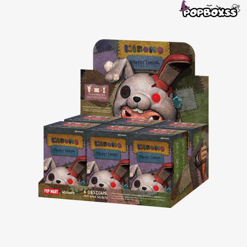 Hirono Monsters’ Carnival Series Figures Blind Box (PRE-ORDER) 1 SET (6 BOXES)