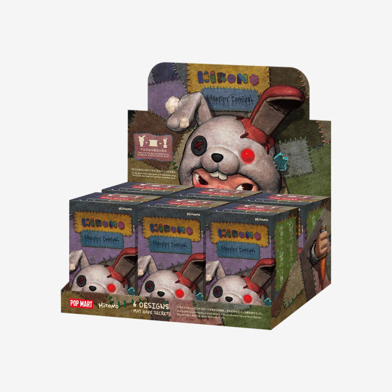 Hirono Monsters’ Carnival Series Figures(PRE-ORDER) 1 SET(6 BOXES)