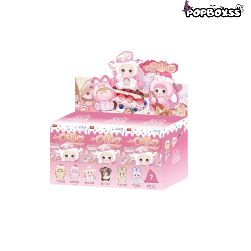 【Hot】Nommi A Bite of Sweetness Series Plush Dolls. Blind Box 1 SET (6 BOXES) blind box