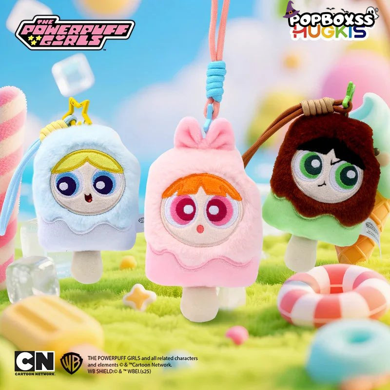 HUGKIS The Powerpuff Girls Popsicle Plush Pendant Ice Cream Doll - POP BOX
