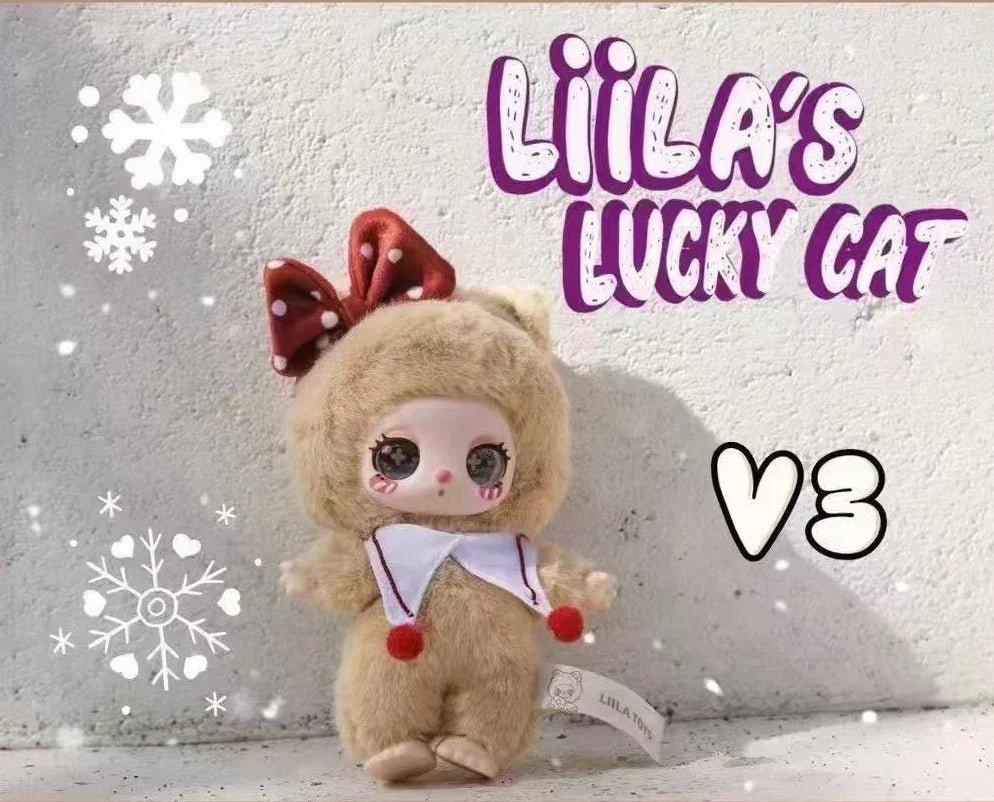 [in stock!] Liila's LUCKY CAT V1 Series Plush Dolls. Blind Box - POP BOX