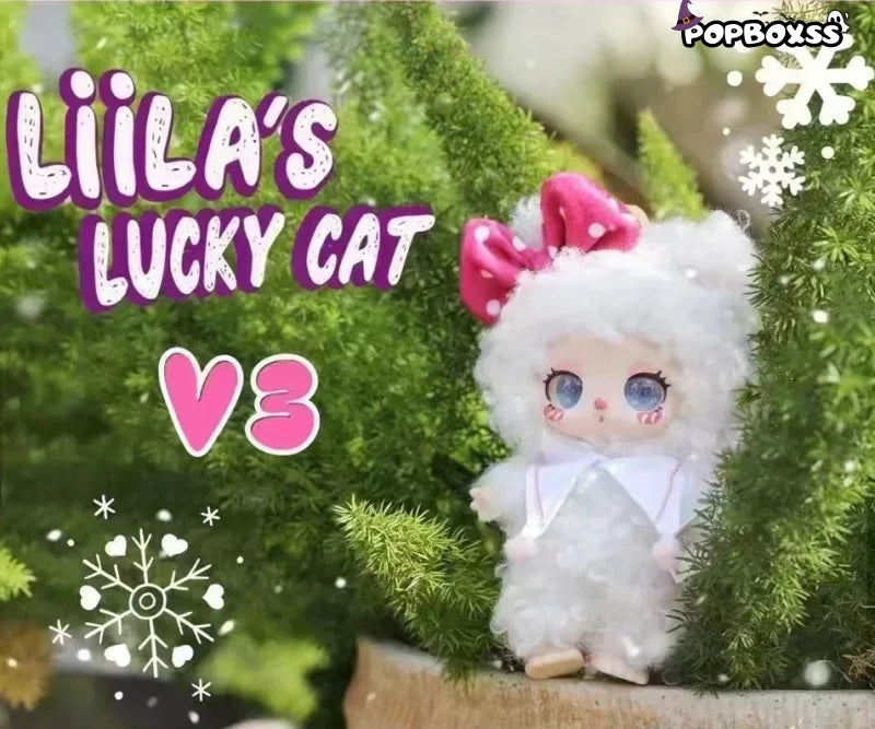 [in stock!] Liila's LUCKY CAT V1 Series Plush Dolls. Blind Box - POP BOX