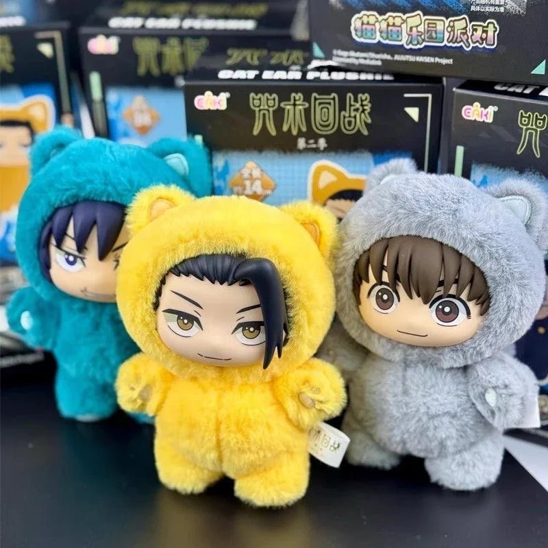 Jujutsu Kaisen Cat Ear Plushie Series Plush Dolls, Blind Box - POP BOX