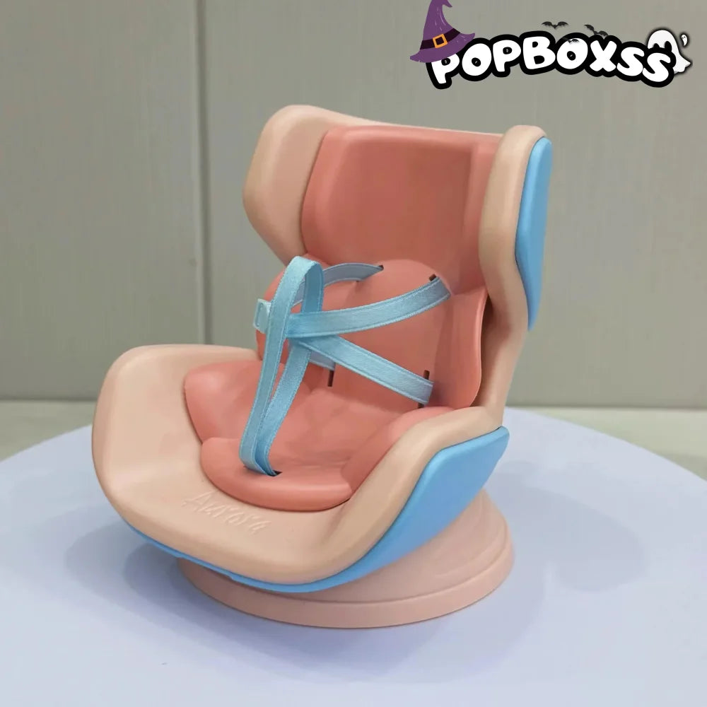 Kawaii Doll Seat Mini Seat for Labubu Ob11 Doll Cartoon Ornament - POP BOX