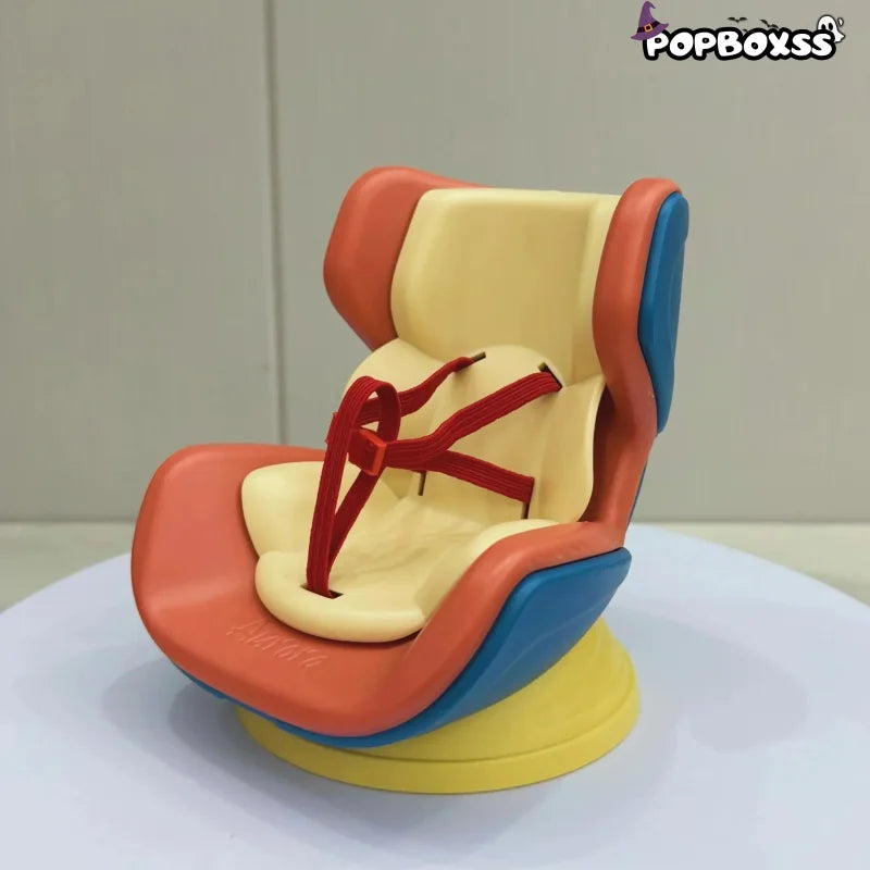 Kawaii Doll Seat Mini Seat for Labubu Ob11 Doll Cartoon Ornament - POP BOX