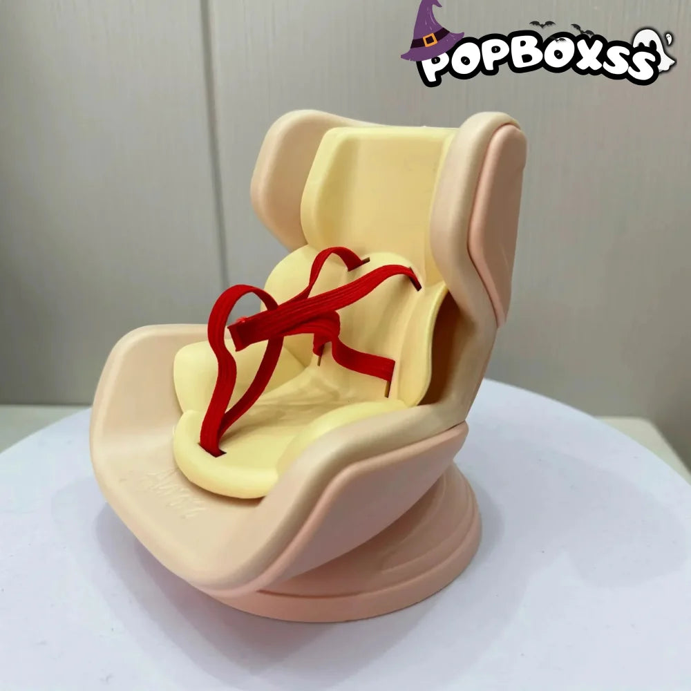 Kawaii Doll Seat Mini Seat for Labubu Ob11 Doll Cartoon Ornament - POP BOX