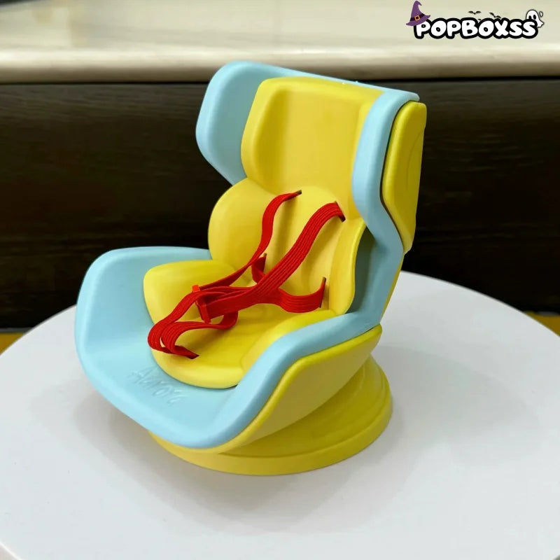 Kawaii Doll Seat Mini Seat for Labubu Ob11 Doll Cartoon Ornament - POP BOX