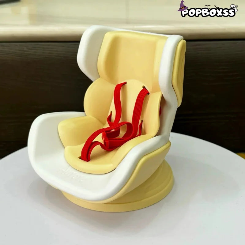 Kawaii Doll Seat Mini Seat for Labubu Ob11 Doll Cartoon Ornament - POP BOX